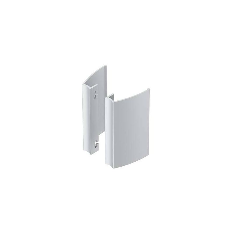 foto del prodotto coppia di maniglie ad ala da 250 mm alma componentes interasse 200 mm ral9010 bianco 7060 250 9010