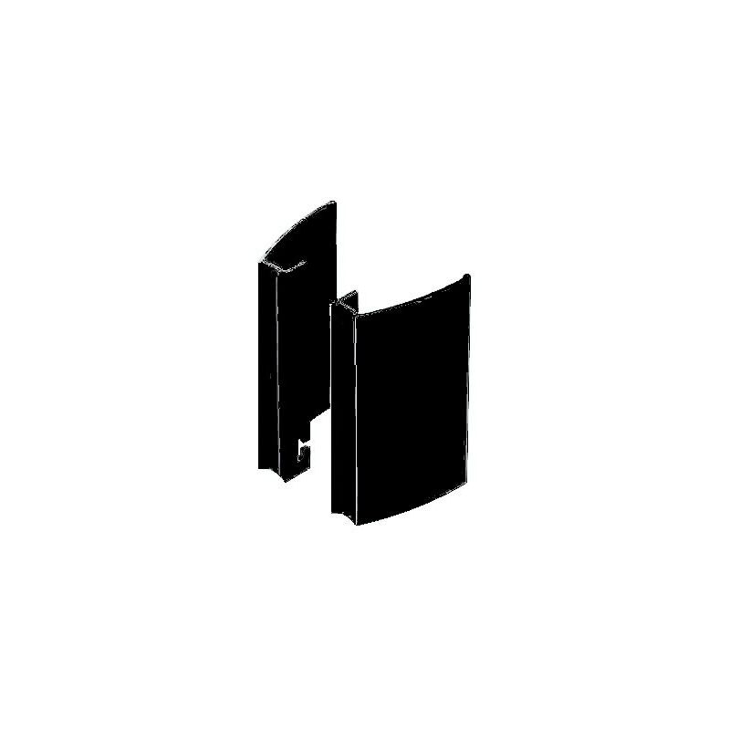 foto del prodotto coppia di maniglie per pinne alma componentes da 300 mm interasse 200 mm ral9005 nero 7060 300 9005