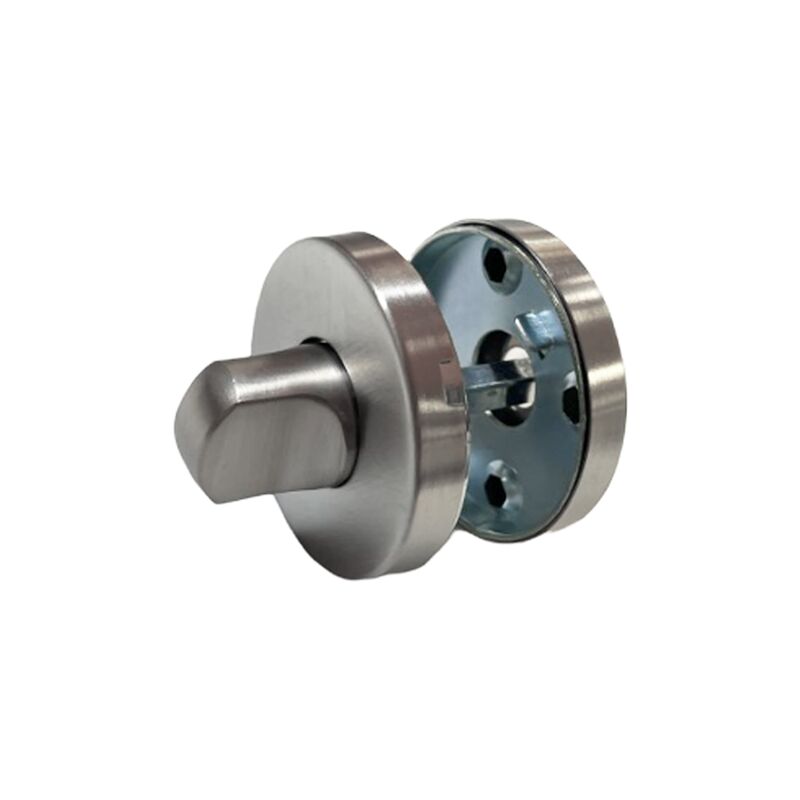 foto del prodotto coppia di rosette klose besser modello elsa con nottolino senza indicatore in acciaio inox 304