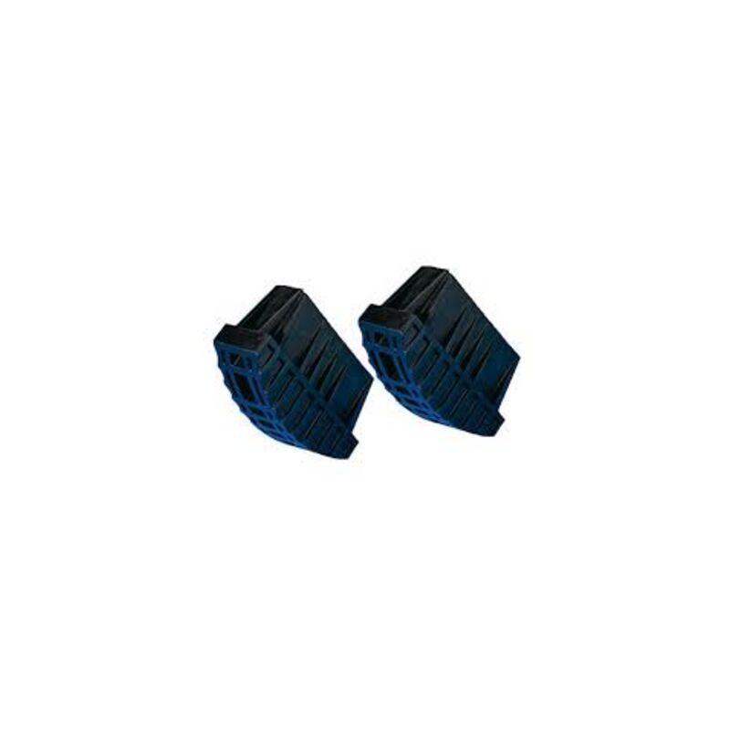 foto del prodotto coppia di scarpette in gomma tubesca per piede in scala 66 l mm 9007006