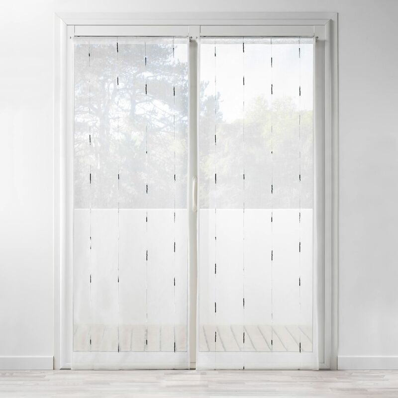 foto del prodotto coppia di tende in poliestere, 2 x 70 x 200 cm, grigio, 1626504 douceur d int rieur