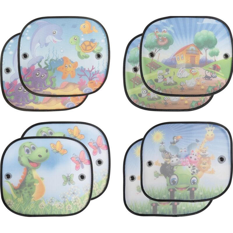 foto del prodotto coppia di tendine laterali magic fantasy con grafiche assortite universale
