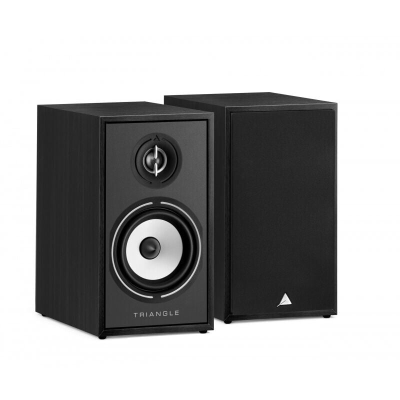foto del prodotto coppia diffusori hi fi da scaffale borea br02 nero