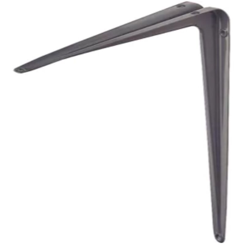 foto del prodotto coppia reggimensole nervate per arredo casa 75x100mm colore grigio fischer