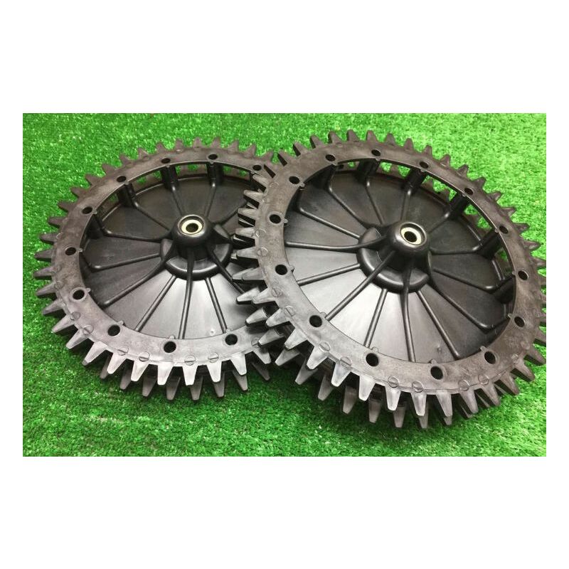 foto del prodotto coppia ruote dentate originale ambrogio per robot l85 deluxe elite evolution