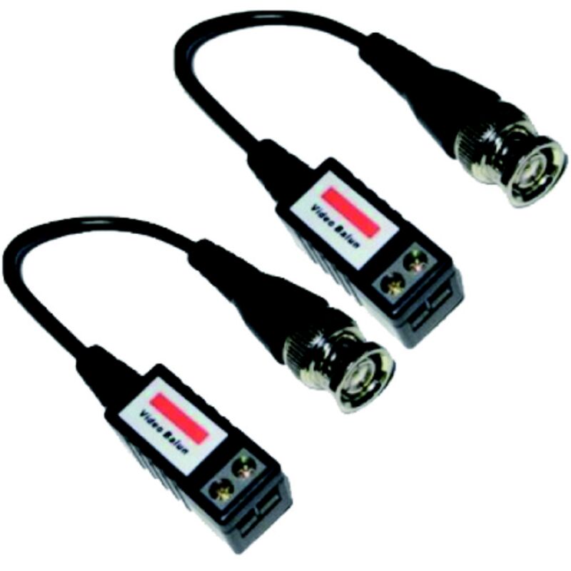 foto del prodotto coppia trasmettitori balun ad 1 canale passivo videosorveglianza video bnc