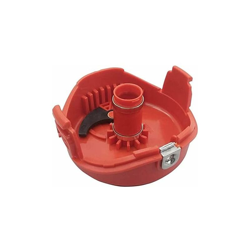 foto del prodotto copri bobina di ricambio in nylon per black decker gl7033, gl8033, gl9035, taglierina a leva 90583594 copri testina