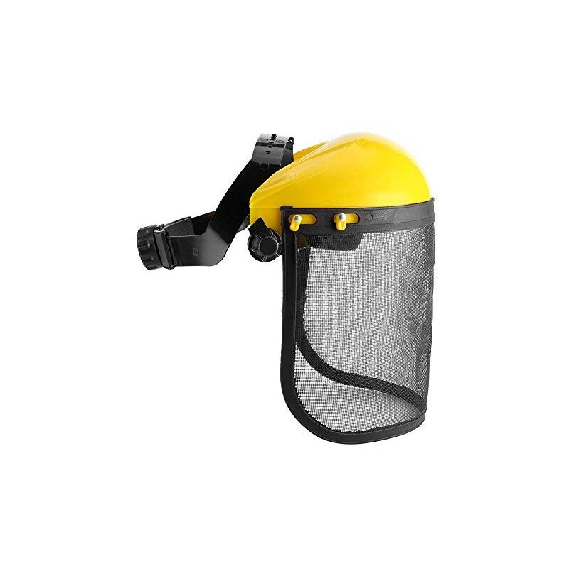 foto del prodotto copri casco wytino, copri casco protettivo con visiera a rete completa per proteggere il decespugliatore dalla vegetazione forestale zoternen