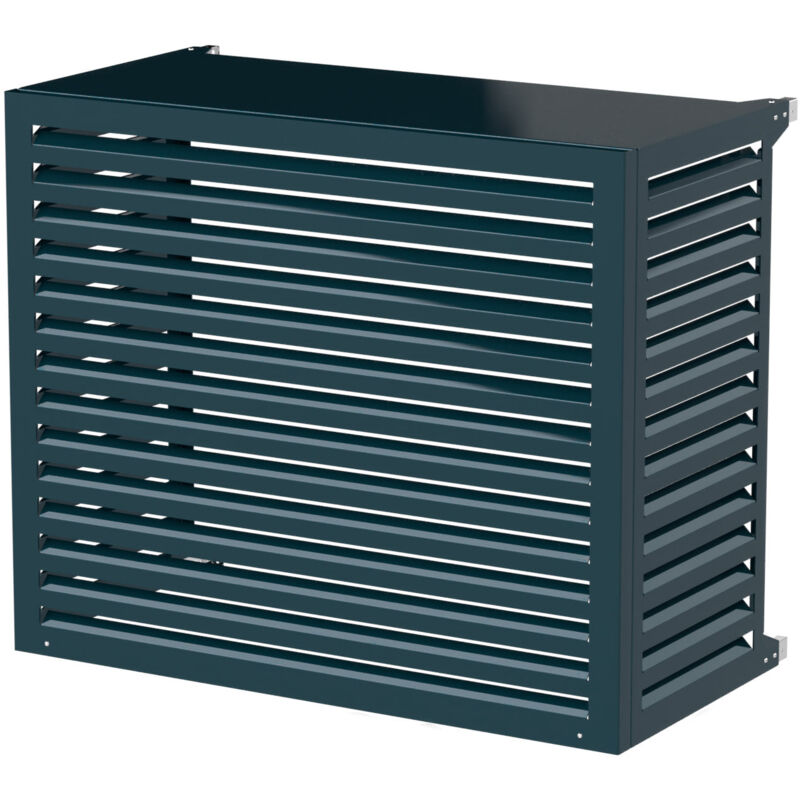 foto del prodotto copri condizionatore 135x112x74 cm in alluminio a parete big blade xxl antracite