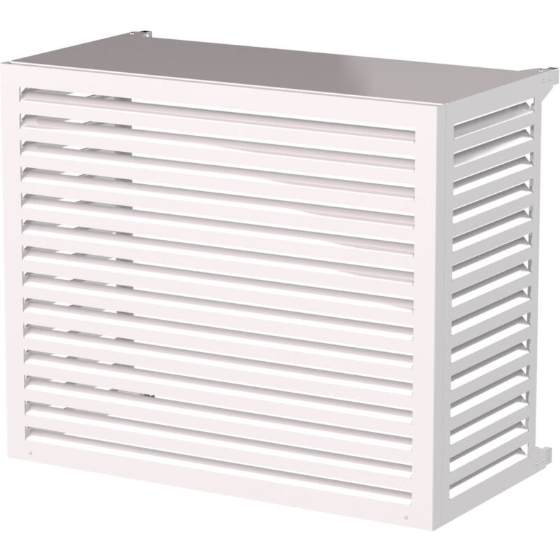 foto del prodotto copri condizionatore 135x112x74 cm in alluminio a parete big blade xxl bianco