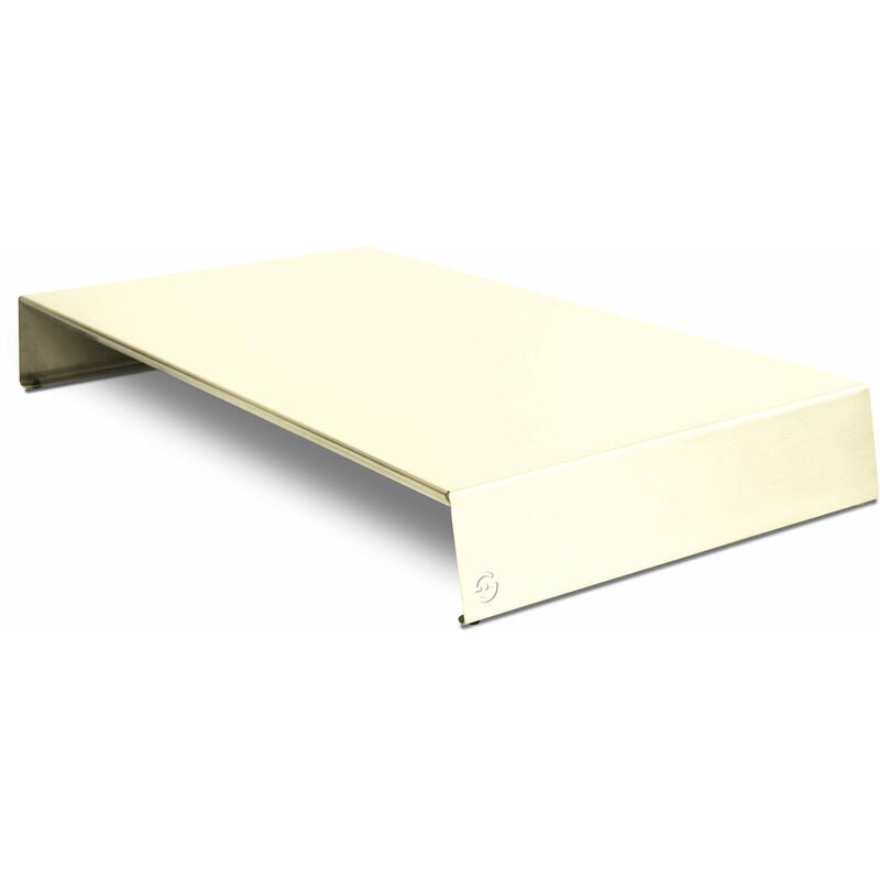 foto del prodotto copri fornelli da cucina 56,5x30x7,5 cm in ferro lisa luxury plan plus bianco