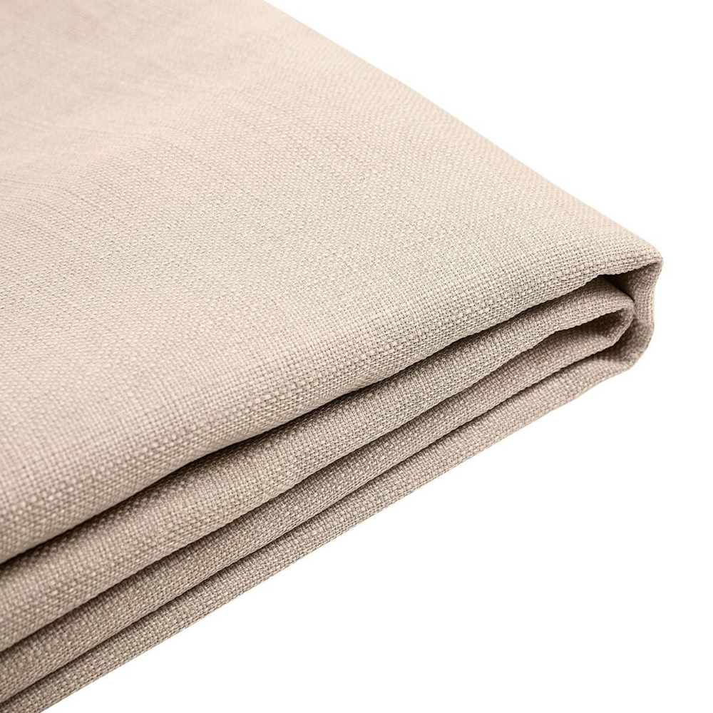 foto del prodotto copri letto tessuto beige per letto 160 x 200 cm sfoderabile lavabile