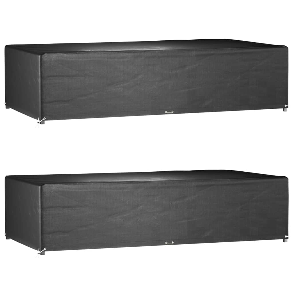 foto del prodotto copri mobili giardino 2pz 12 occhielli 315x160x75cm rettangolo