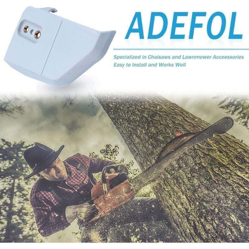 foto del prodotto copri pignone con tendicatena per motosega stihl ms170 ms180 017 018 ms210 ms230 ms250 021 023 025, adefol copricatena + tendicatena + perno e dado 6