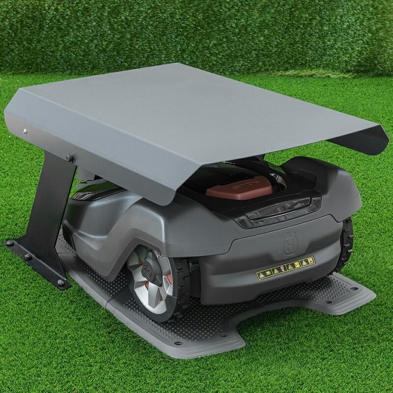 foto del prodotto copri postazione pro 86.4 x 61.5 x h 41.9 cm per robot rasaerba ambrogio