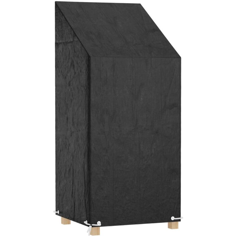 foto del prodotto copri sedia da giardino 8 occhielli 65x65x110 150cm polietilene vidaxl