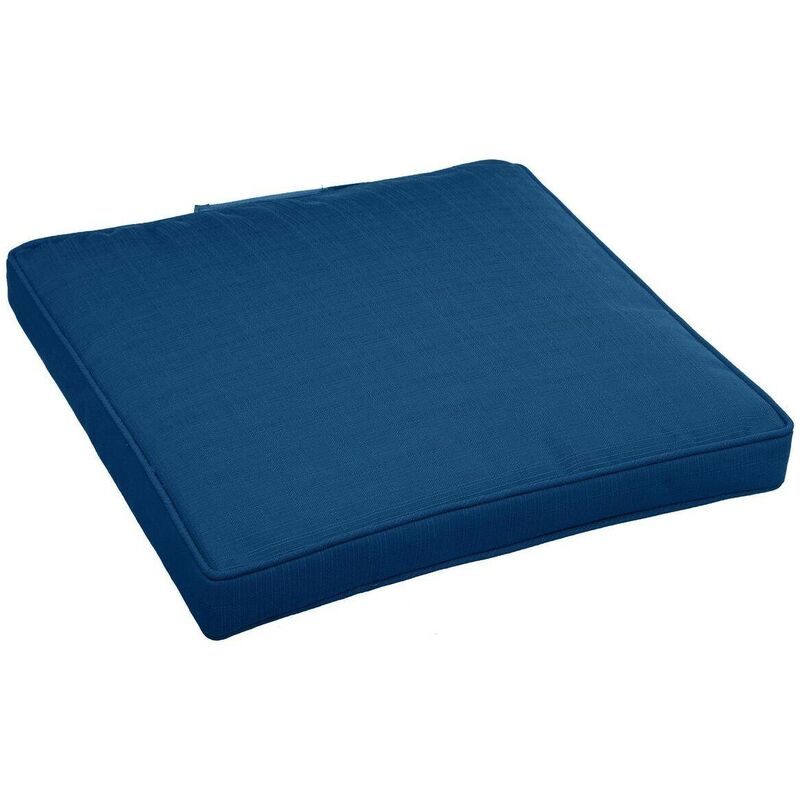 foto del prodotto copri sedia korai blu indaco 40x40x4cm in poliestere - hespéride