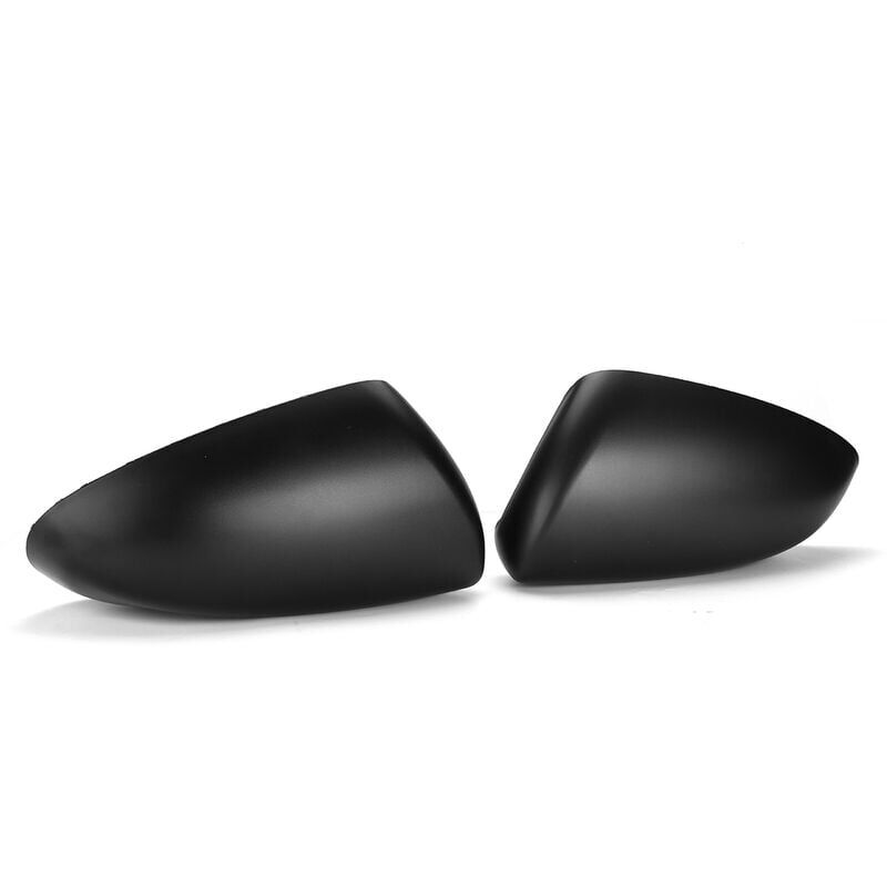 foto del prodotto copri specchietto retrovisore nero sinistro e destro di ricambio da 1 paio per nissan qashqai 2007 2014