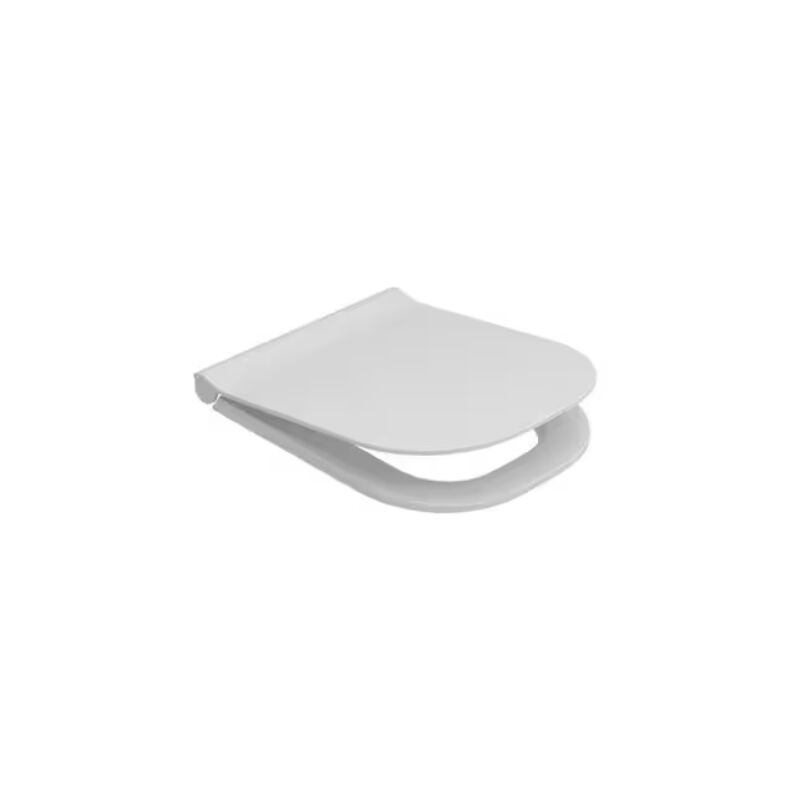 foto del prodotto copri water termidurente con sistema soft close serie mirto bianco chiusura rallentata ceramica dolomite
