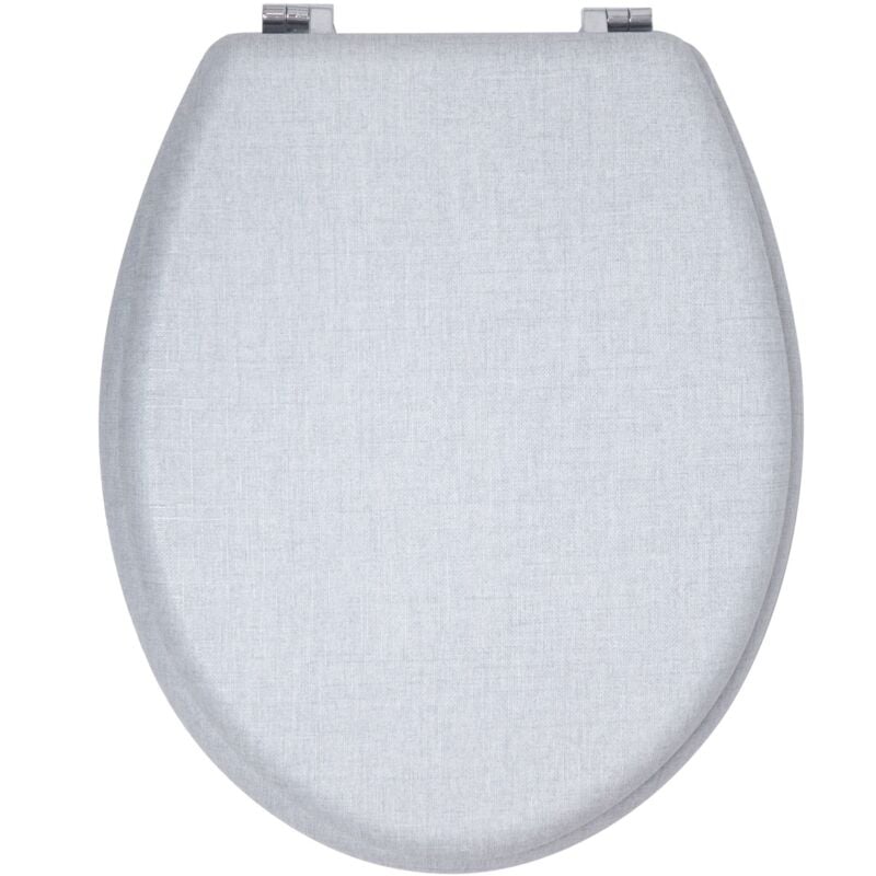 foto del prodotto copri wc con texture colore grigio maury s