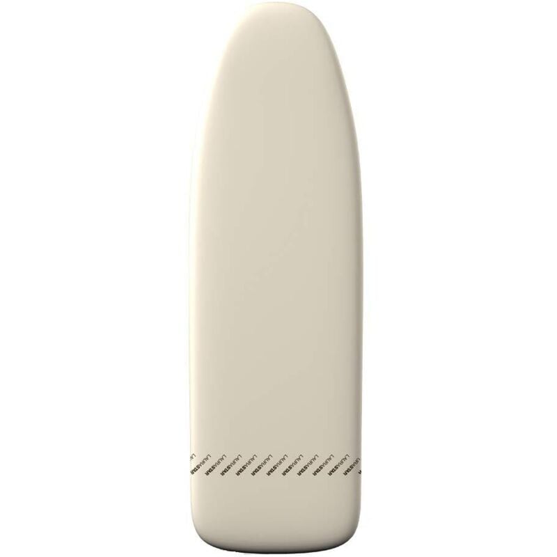 foto del prodotto copriasse universalcover beige, copriasse da stiro universale, 131cm x 55cm, 100 cotone, clip di bloccaggio, facile da posizionare, lavabile in