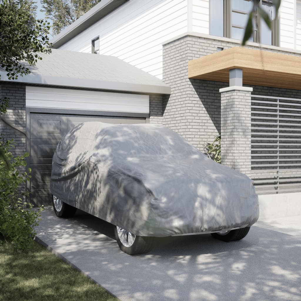 foto del prodotto copriauto per fuoristrada grigio pieno m tessuto non tessuto