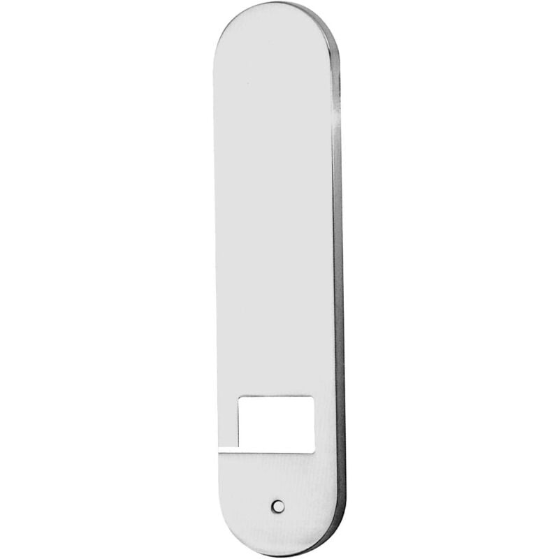 foto del prodotto copriavvolgitore aurora ovale cromo satinato