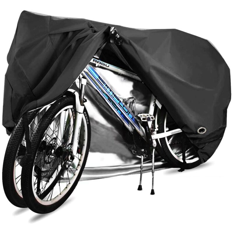 foto del prodotto copribici, copribicicletta in poliestere oxford impermeabile di alta qualit 210d, adatto per biciclette, motociclette e scooter elettrici, pu 
