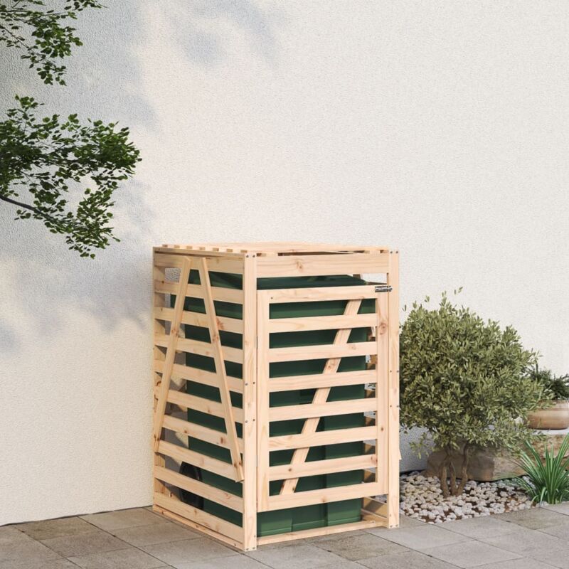 foto del prodotto copribidone 84x90x128,5 cm in legno massello di pino vidaxl