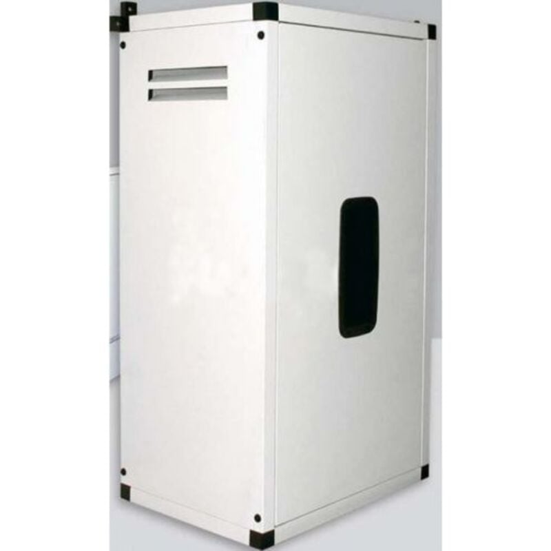 foto del prodotto copricaldaia copriscaldino universale zincato esterno cm 100x50x40 bianco 15485 