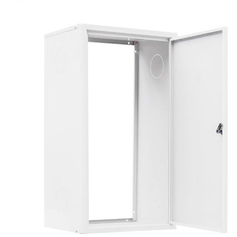 foto del prodotto copricaldaia verniciato grigio 100x55x43 cm. caldaia boiler scaldabagno