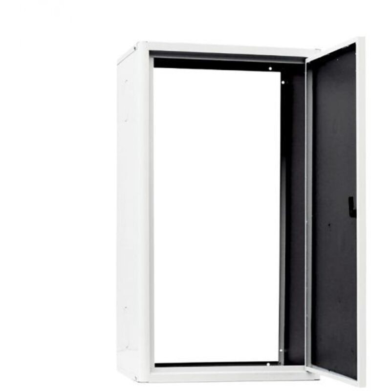 foto del prodotto copricaldaia verniciato grigio 100x55x43 cm.coibentato caldaia boiler scaldabagno