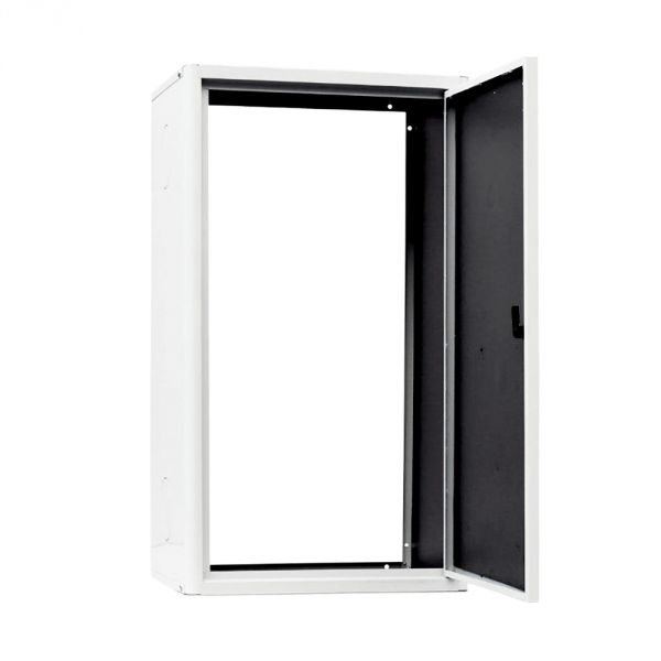 foto del prodotto copricaldaia verniciato grigio 80x45x33 cm.coibentato caldaia boiler scaldabagno