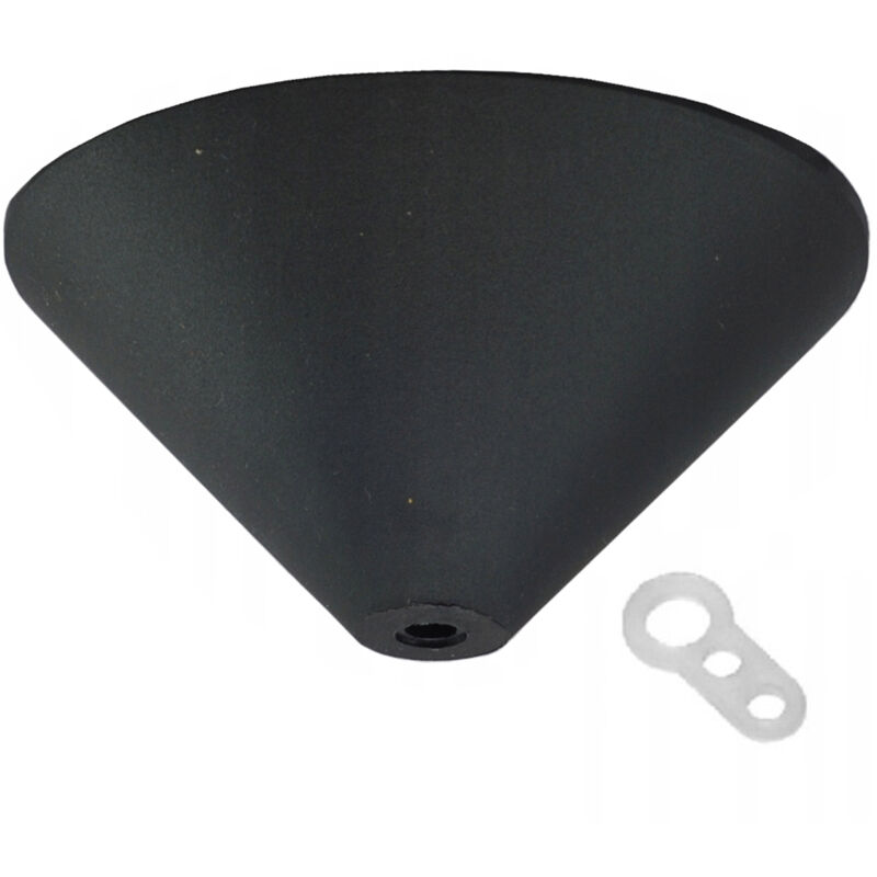 foto del prodotto copricavi lampada rosone per lampada da soffitto, cono