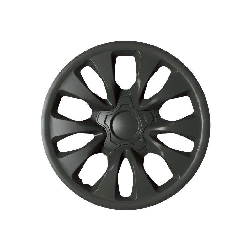 foto del prodotto copricerchio auto antracite singolo monte carlo 13 in abs