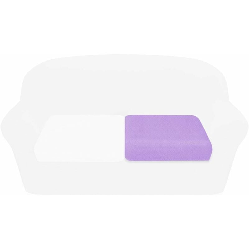 foto del prodotto copricuscino divano elasticizzato varie misure copri seduta 100 made in italy 3 piazze viola