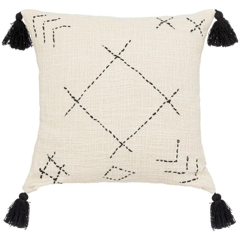 foto del prodotto copricuscino in cotone atelier 40x40cm beige atmosphera cr ateur d int rieur