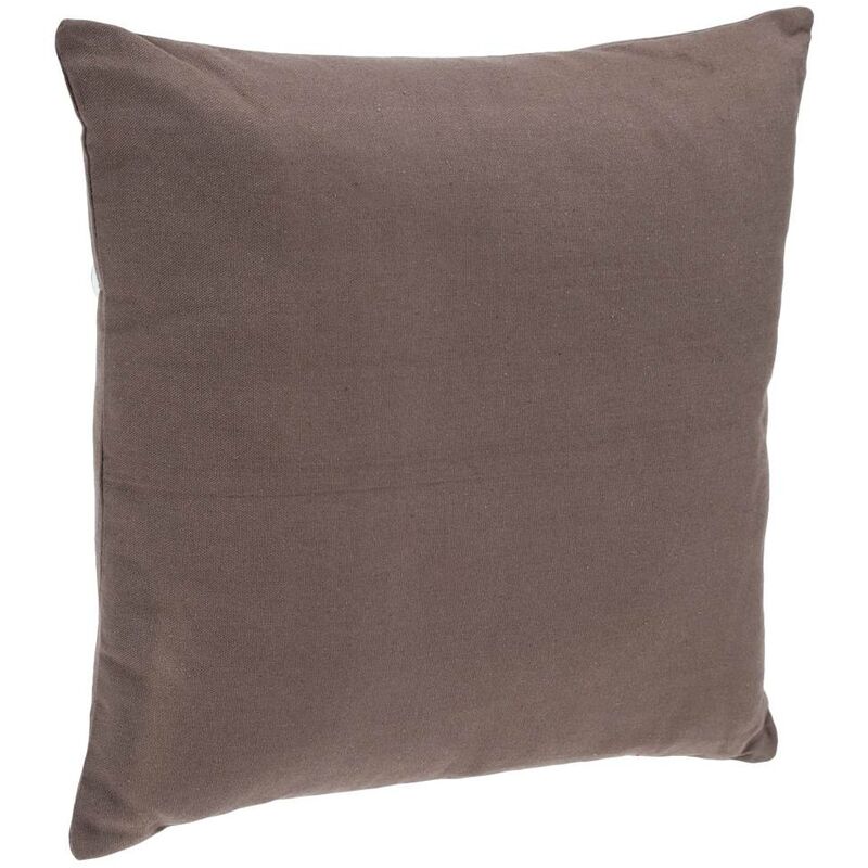 foto del prodotto copricuscino in cotone grigio taupe 38x38cm atmosphera cr ateur d int rieur