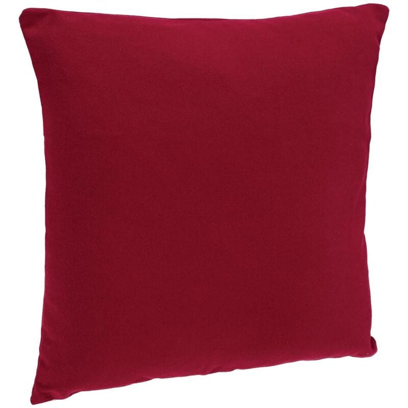 foto del prodotto copricuscino in cotone rosso 38x38cm atmosphera cr ateur d int rieur