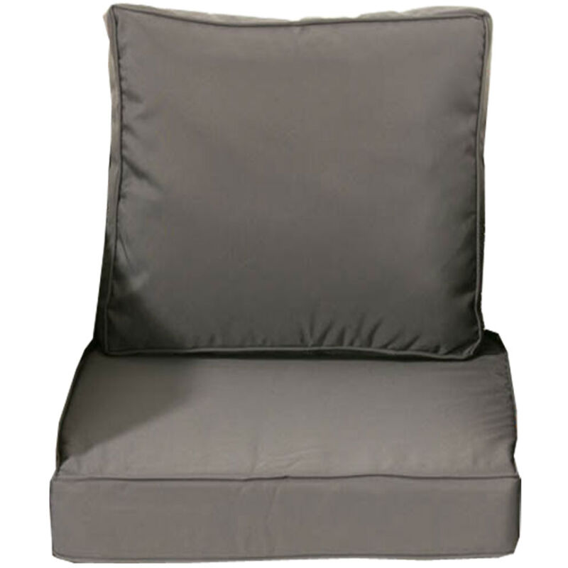 foto del prodotto copricuscino poltrona bergen grigio ferro