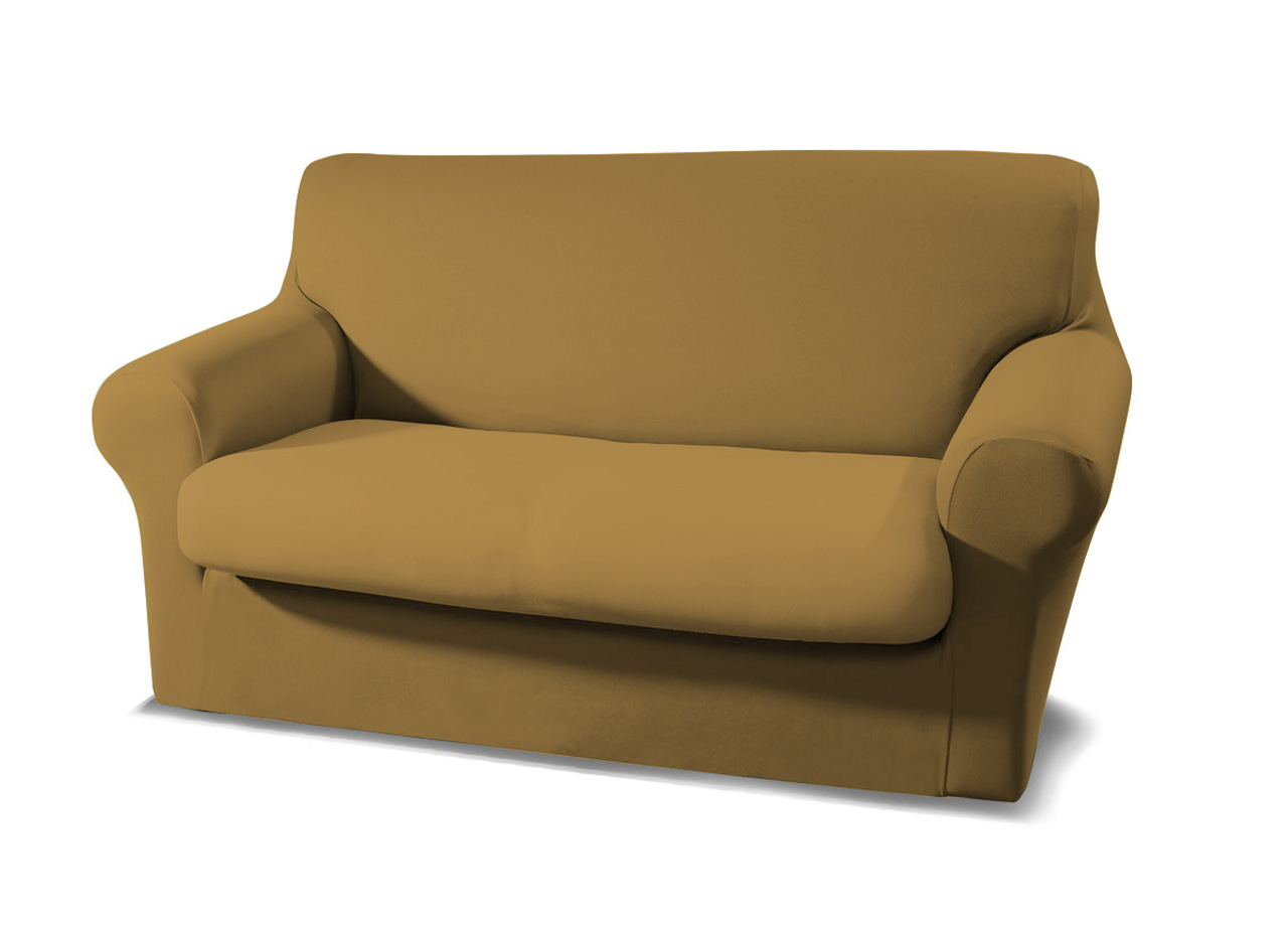foto del prodotto copridivano antimacchia elasticizzato protettivo impermeabile genius tinta unita - 2 posti - biscotto 1010