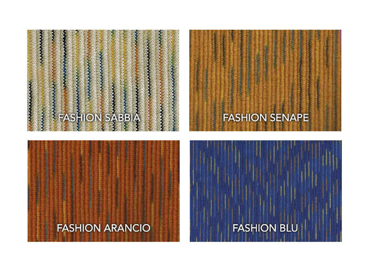 foto del prodotto copridivano copripoltrona elasticizzato made in italy modello fashion l.t reclinabile senape