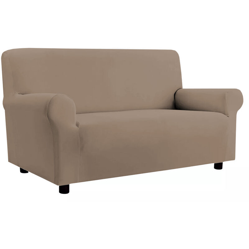 immagine 0 del prodotto copridivano elasticizzato antimacchia modello zeno colore tortora, misurapoltronacoloretortora