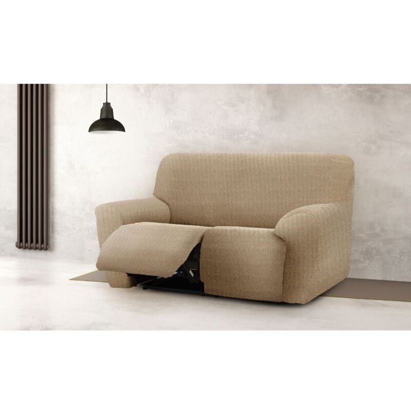 foto del prodotto copridivano recliner 3 posti beige jaz 200 260