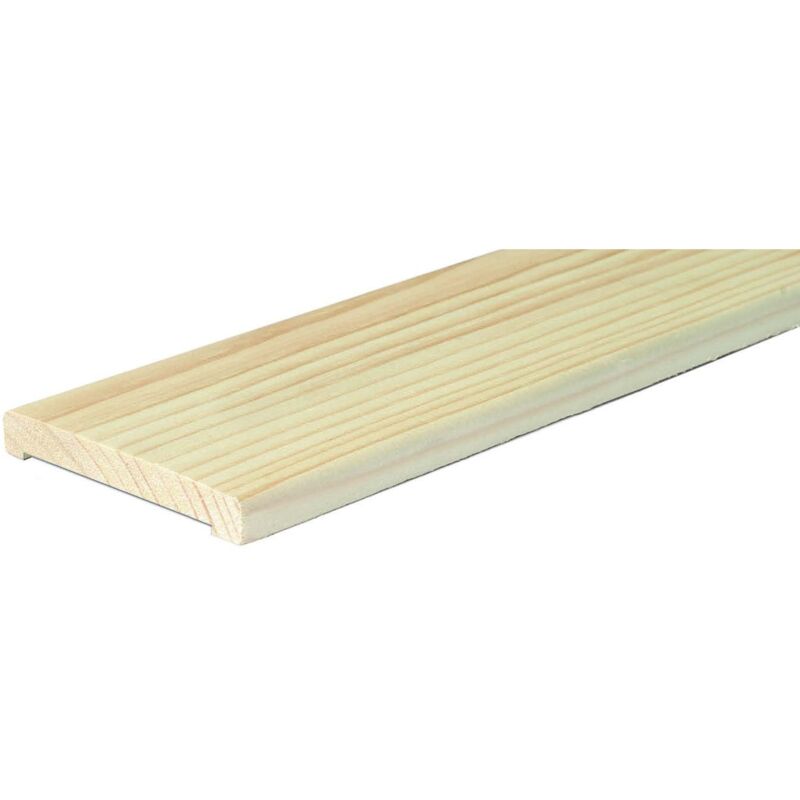 foto del prodotto coprifilo 2r cm. 6.5x1x225 grezzo