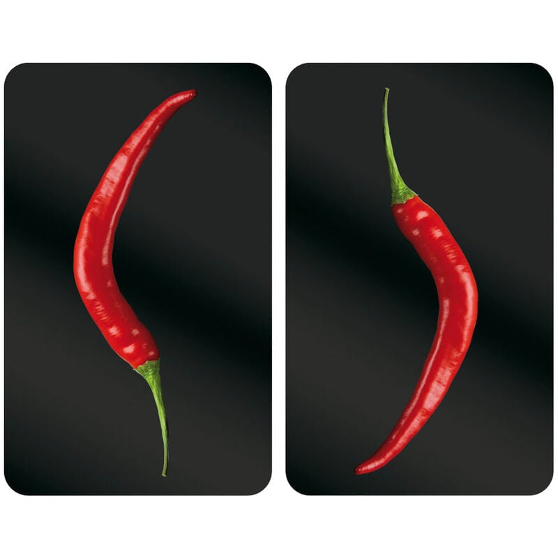 foto del prodotto coprifornelli in vetro universal hot peperoni wenko