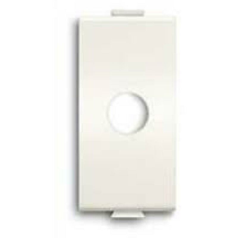 foto del prodotto copriforo 1 modulo con foro di cavo uscita 12,5 mm elos 2csk1606ch abb