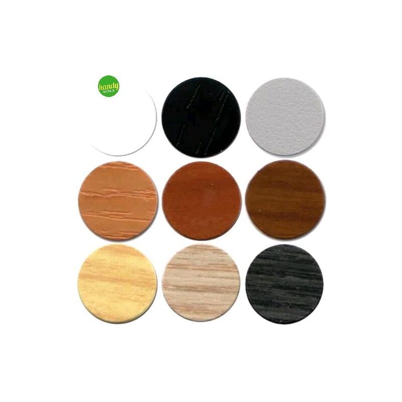 foto del prodotto copriforo adesivo dfl diametro 13 mm colore frassino