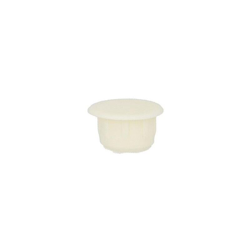 foto del prodotto copriforo in plastica bianca 10 mm. 20 pz.