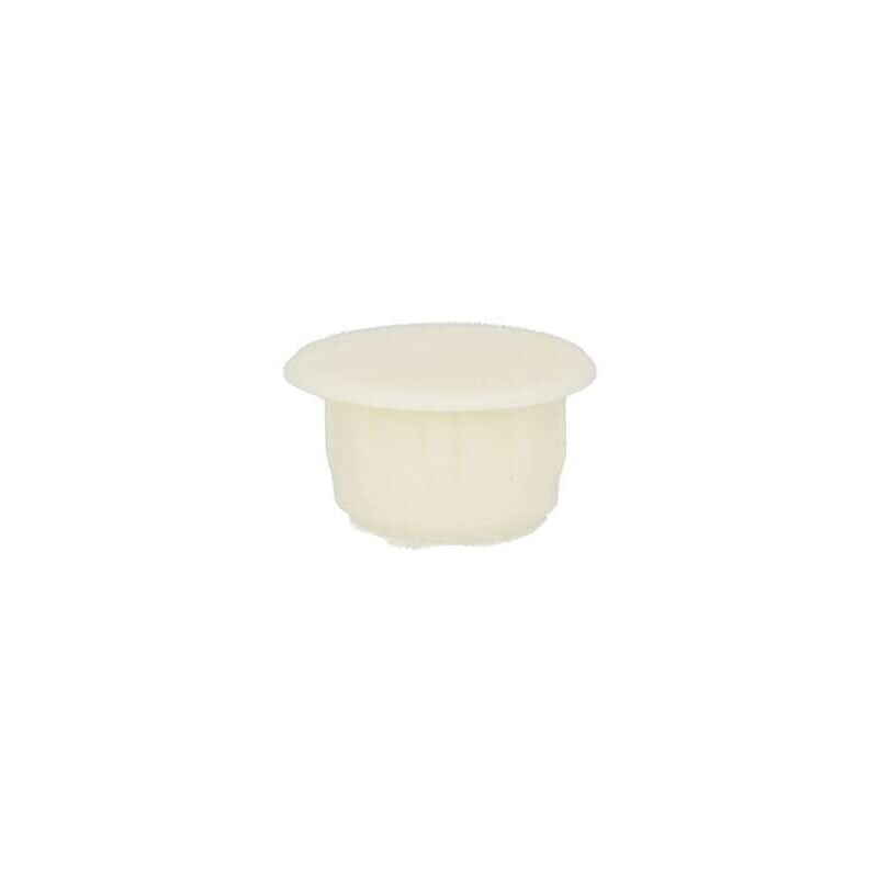 foto del prodotto copriforo in plastica bianca diam 6 mm 20 pz